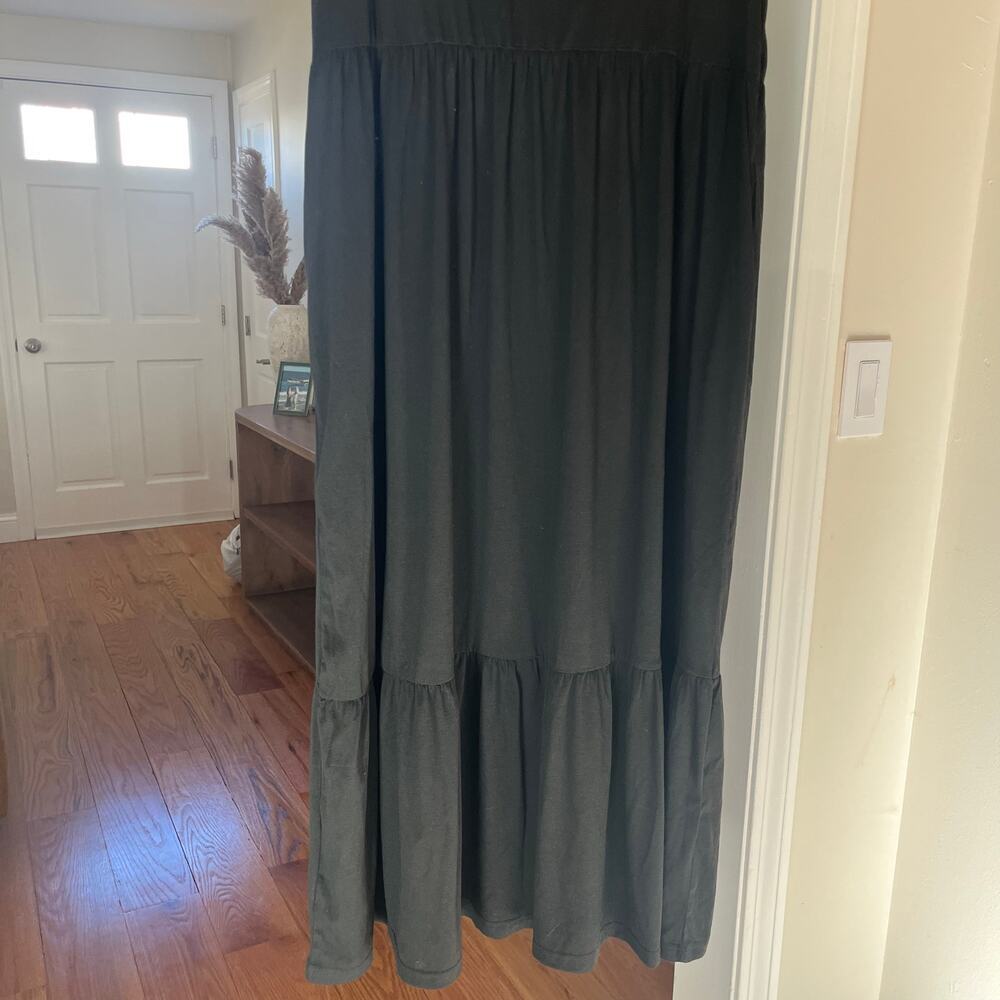 Maternity Plus Size Maxi Dress, XXL - Picture 3 of 5